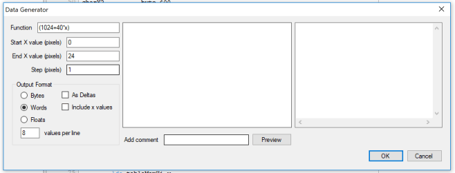 Asteroids - Data generator