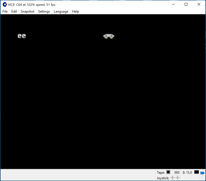 Asteroids - Nave entrando zona oculta
