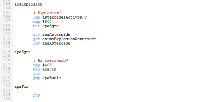 Asteroids - Explosion asteroides