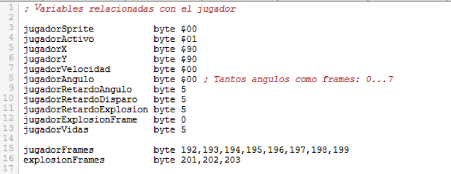 Asteroids - Nuevas variables explosión
