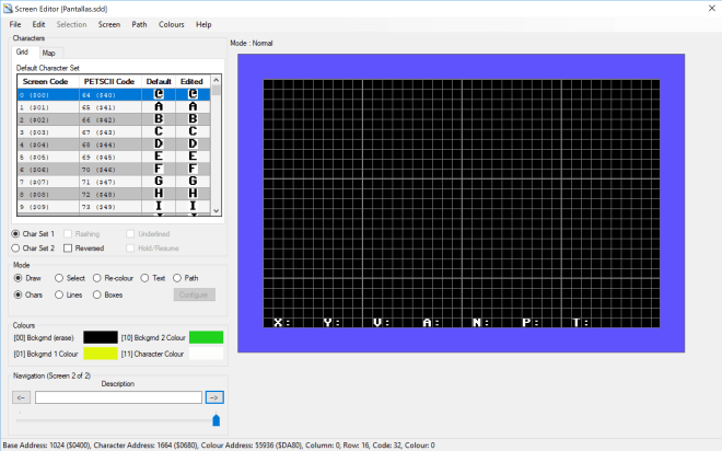 Asteroids - Segunda pantalla