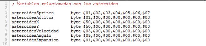 Asteroids - Solo 1 asteroide activo